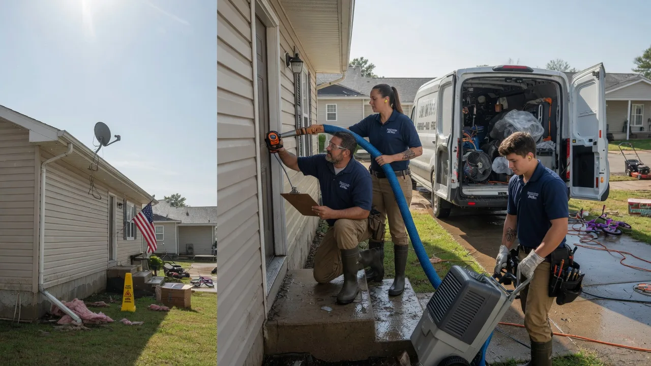 Ceiling Water Damage Restoration in Lindale, GA near me